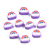 Handmade Polymer Clay Beads CLAY-N011-63-3