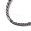 2MM Round Nylon Milan Cord Necklace Makings MAK-F038-C11-G-3