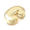 Brass Slide Charms KK-E802-33G-C-2