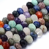 Natural Mixed Gemstone Beads Strands G-O170-69C-1