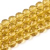 Transparent Glass Bead Strands GLAA-R095-8mm-31-1