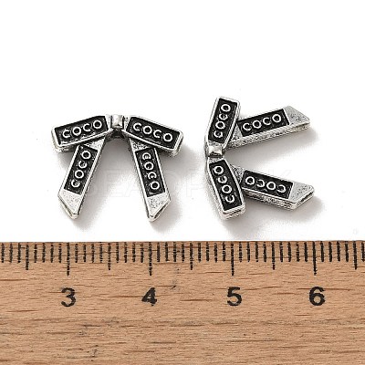 Tibetan Style Alloy Beads PALLOY-P302-11C-AS-1