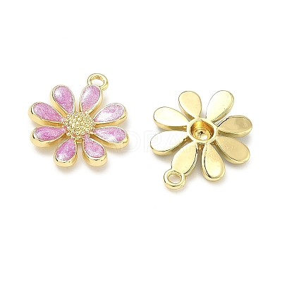 Brass Enamel Pendants KK-B171-01G-1