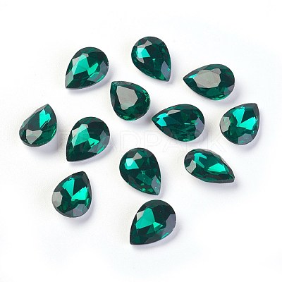 Glass Pointed Back Rhinestone RGLA-Q001-13-1