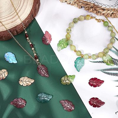 Transparent Glass Pendants GLAA-HY0001-01-1