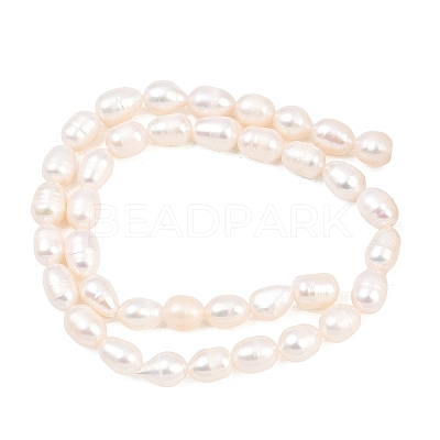 Natural Cultured Freshwater Pearl Beads Strands PEAR-D003-01D-06-1