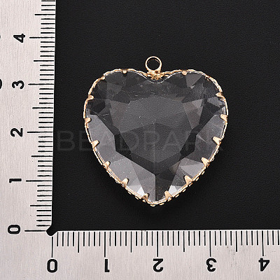 Transparent Glass Pendants KK-N283-01L-G-1