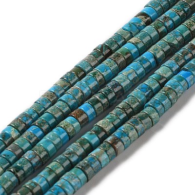 Natural Imperial Jasper Beads Strands G-Q171-A01-01B-1