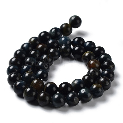 Natural Tiger Eye Dyed Beads Strands G-B046-06-A-1
