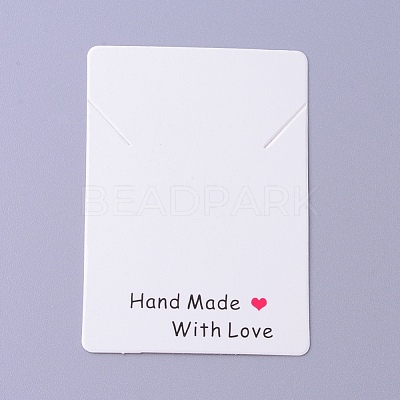 Cardboard Necklace Display Cards CDIS-F002-11B-1