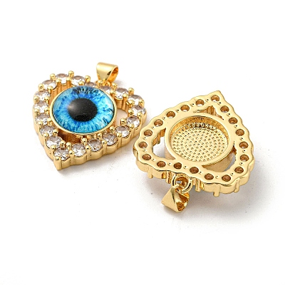 Golden Brass Pendants KK-L209-005G-05-1