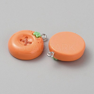 Opaque Resin Pendants LS-CRES-CJC0011-004G-P-1