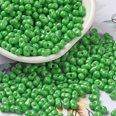 Baking Paint Glass Seed Beads SEED-K009-01A-15-1