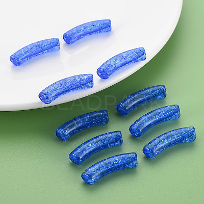 Transparent Crackle Acrylic Beads CACR-S009-001A-N86-1