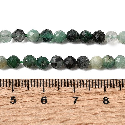 Natural Emerald Beads Strands G-Z106-A02-4mm-02-1