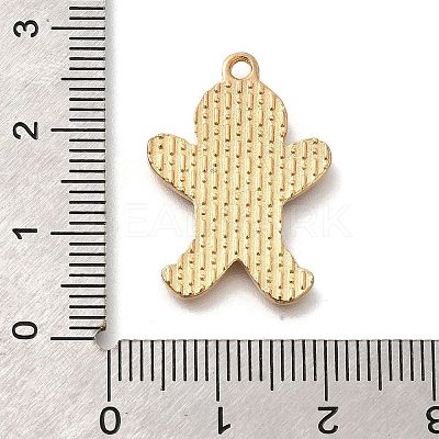 Christmas Theme Alloy Enamel Pendants ENAM-Q509-02KCG-07-1