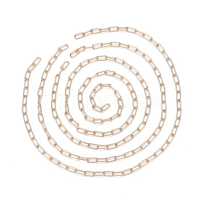 Unwelded Iron Paperclip Chains CH-FS0001-01LG-1