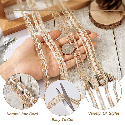 4 Bundles 4 Styles 
Natural Jute Cord OCOR-MP0001-03-1