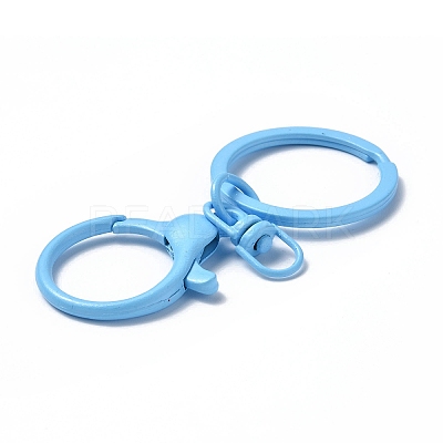 Alloy Keychain Clasps FIND-H037-03-1