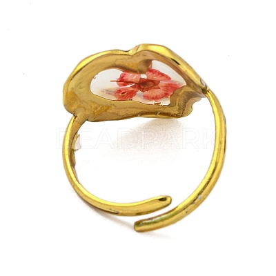 Brass Adjustable Rings for Women RJEW-G265-10G-C03-1