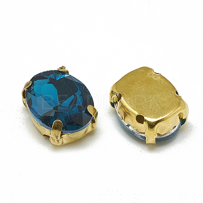 Sew on Rhinestone RGLA-T091-10x14mm-14G-1