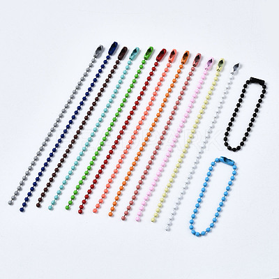 Spray Painted Iron Ball Chains X-CH-T003-01-1