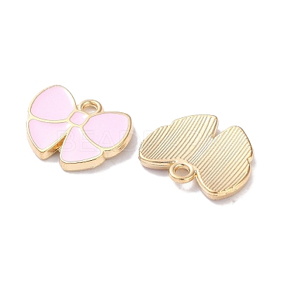 Alloy Enamel Pendants ENAM-O001-10G-G-1
