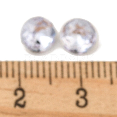 Glass Rhinestone Cabochons RGLA-L029-13B-283-1