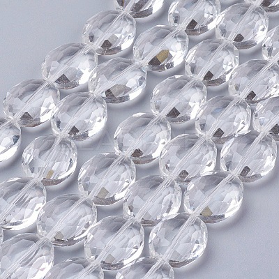 Glass Bead Strands GLAA-R196-20x16mm-01-1