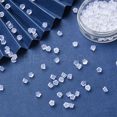 250Pcs Plastic Bell Ear Nuts KY-YW0001-27-1