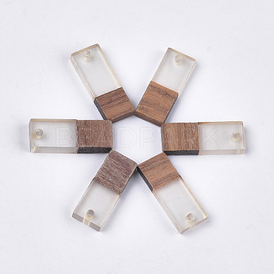 Resin & Walnut Wood Pendants RESI-S358-79M-1