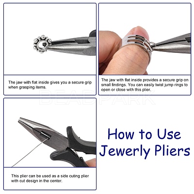 45# Carbon Steel Jewelry Pliers PT-L004-13-1