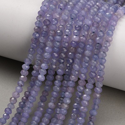 Dyed Natural White Jade Beads Strands GG-CBAF9EE-A17-3x4mm-1