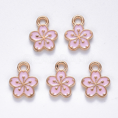 Alloy Enamel Charms ENAM-S121-054A-1