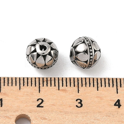 Retro 316 Surgical Stainless Steel Beads STAS-L307-17AS-11-1