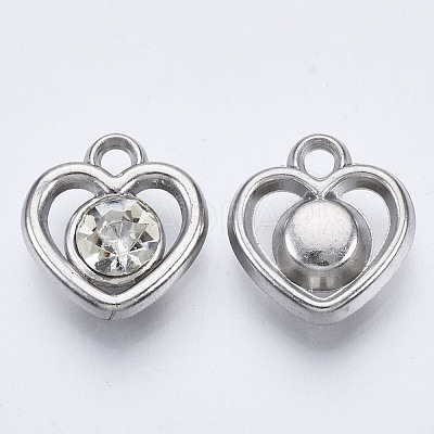 UV Plating Acrylic Charms PACR-R245-04P-1