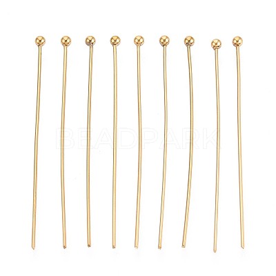 304 Stainless Steel Head Pins STAS-T065-40mm-20G-1