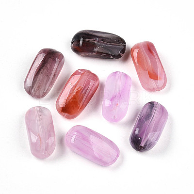 Transparent Acrylic Beads X1-TACR-T028-36D-1