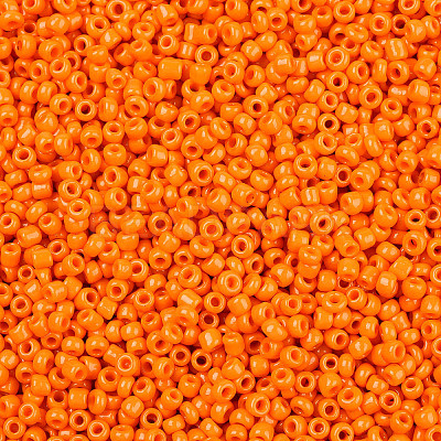 12/0 Opaque Colours Round Glass Seed Beads X-SEED-A010-2mm-50-1