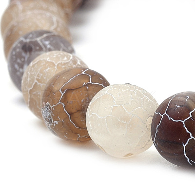 Natural Weathered Agate Beads Strands G-S259-05G-8mm-1