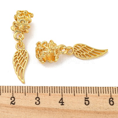 Tibetan Style Alloy European Dangle Charms PALLOY-F199-23G-1