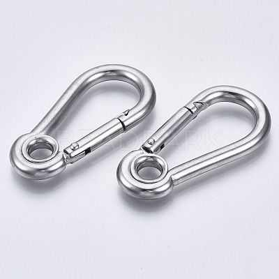 Tarnish Resistant 304 Stainless Steel Rock Climbing Carabiners STAS-N087-23A-01-1
