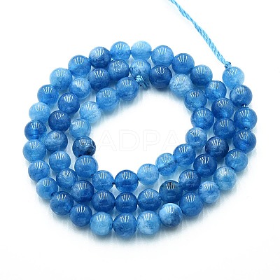 Natural Quartz Beads Strands G-N355-6mm-13-1