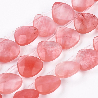 Watermelon Stone Beads Strands G-G821-08A-1