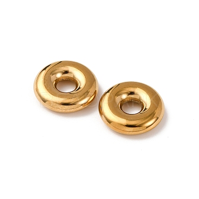 304 Stainless Steel European Beads STAS-D383-01A-G-1