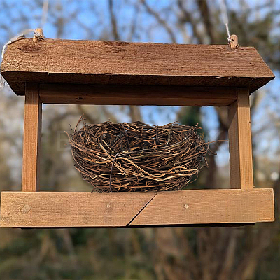Jute Twine Imitation Bird's-nest AJEW-WH20121-14B-1