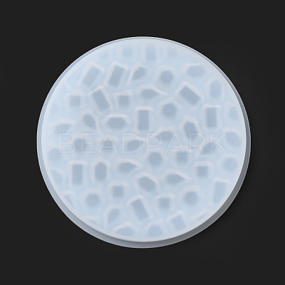 Silicone Diamond Texture Cup Mat Molds DIY-C061-04F-1