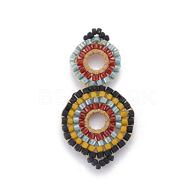 MIYUKI & TOHO Handmade Japanese Seed Beads Links SEED-A027-G25-1