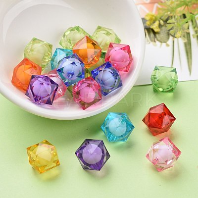 Transparent Acrylic Beads TACR-S112-16mm-M-1