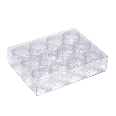 Plastic Bead Storage Containers C091Y-1